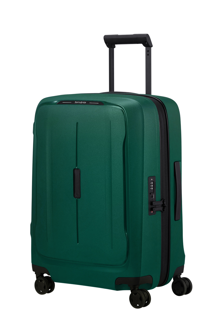 Walizka kabinowa Samsonite Essens 55 cm powiększana Alpine Green