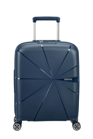 Walizka kabinowa American Tourister Starvibe 55cm powiększana granatowa