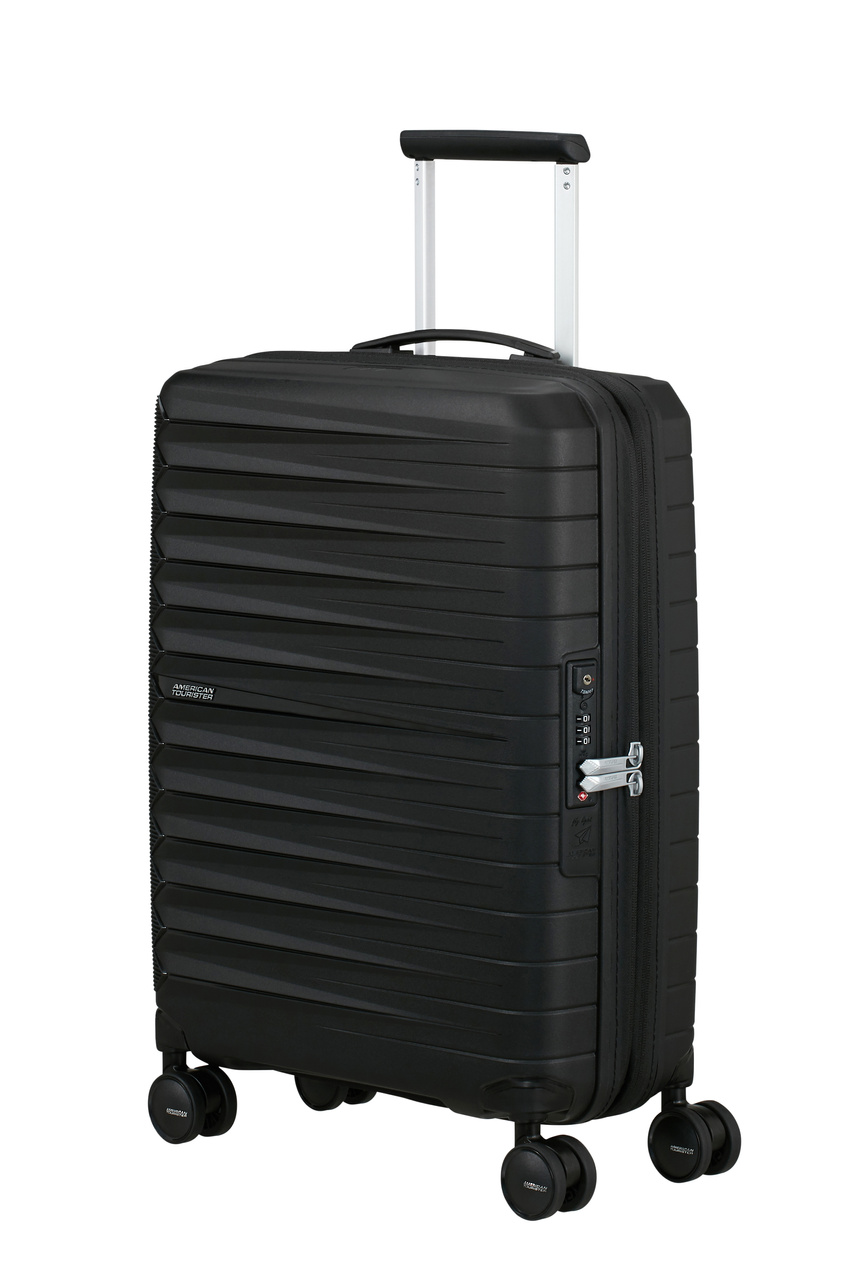 Walizka kabinowa American Tourister Fastforward 55cm powiększana czarna