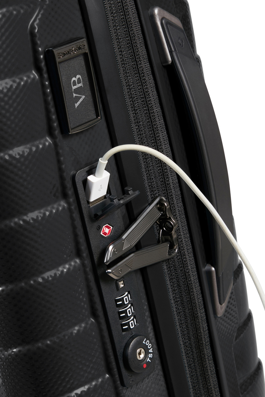 Walizka kabinowa Samsonite Proxis 55cm powiększana Matt Graphite