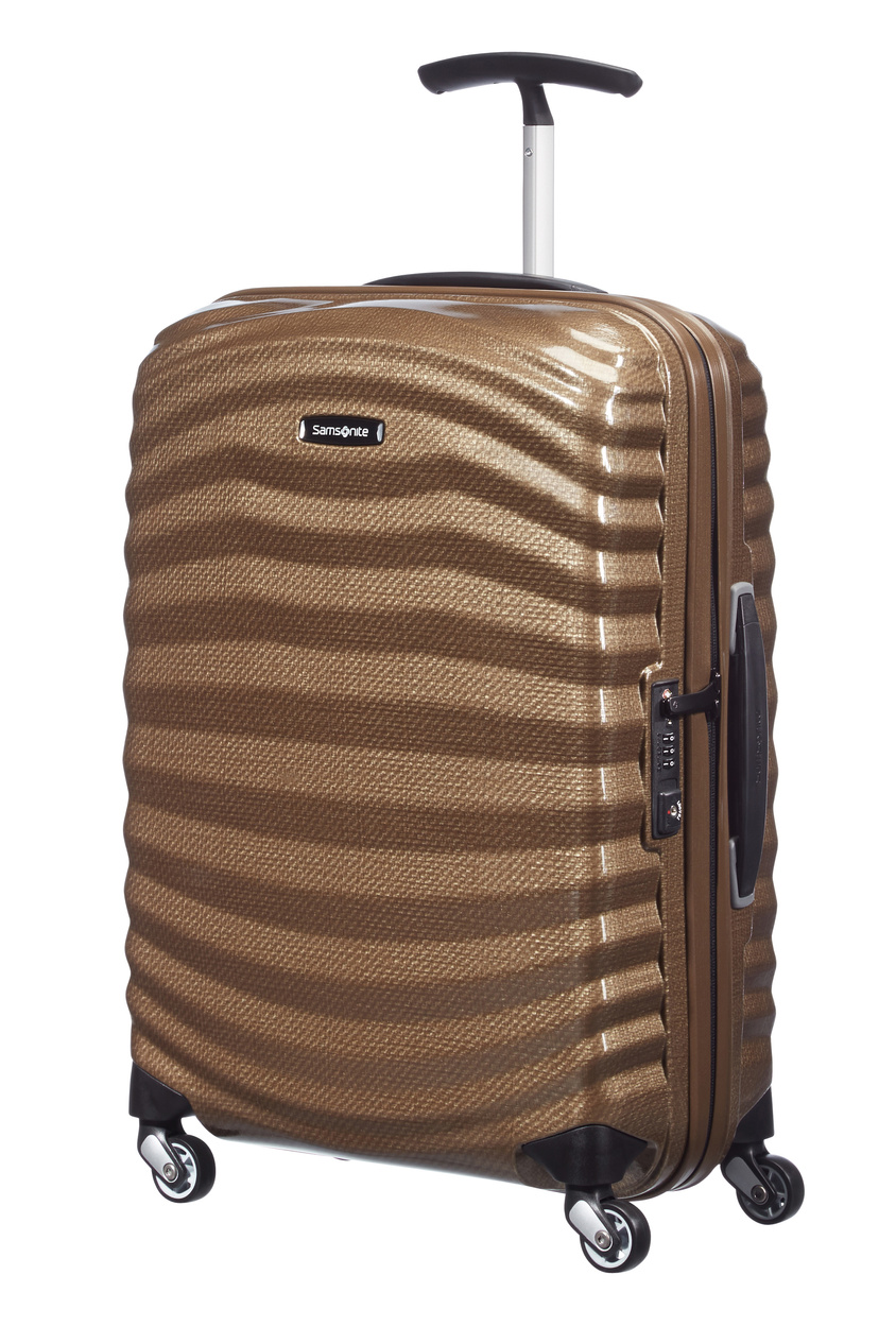 Walizka kabinowa Samsonite Lite-Shock 55cm brązowa