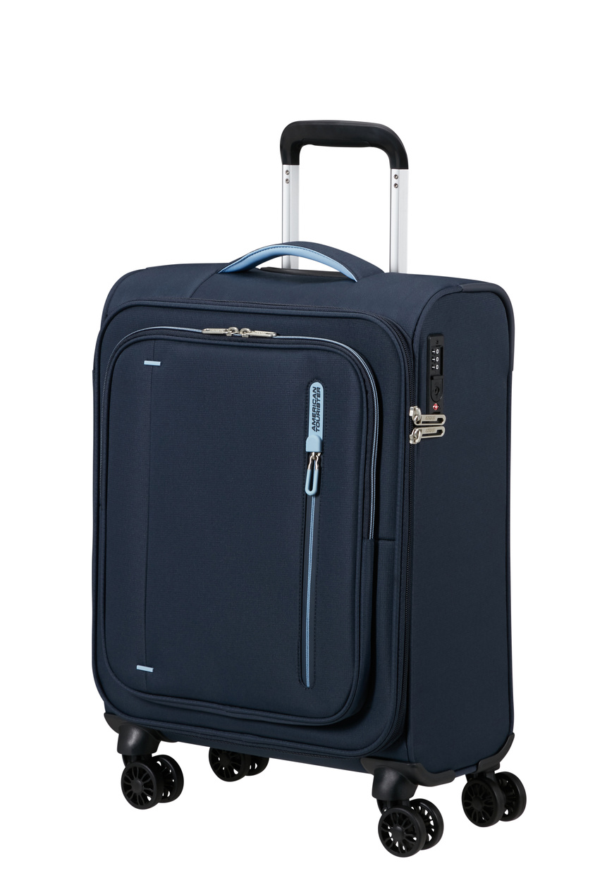 Walizka kabinowa American Tourister Cloudrider 55cm granatowa