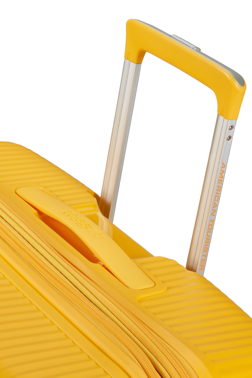 Walizka American Tourister Soundbox 80cm powiększana Golden Yellow
