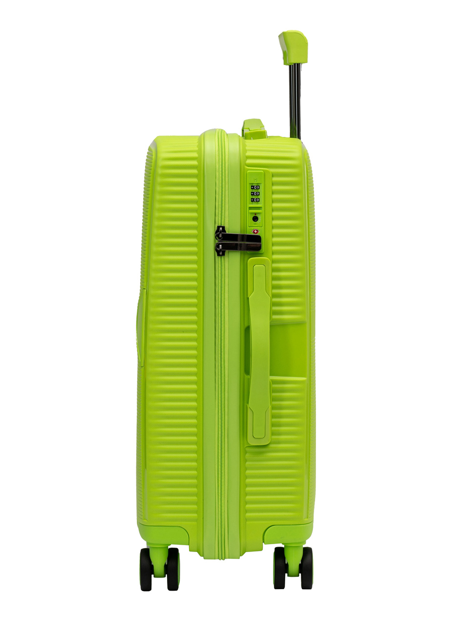 Walizka kabinowa BLU MOONKY Altair 55cm limonkowa