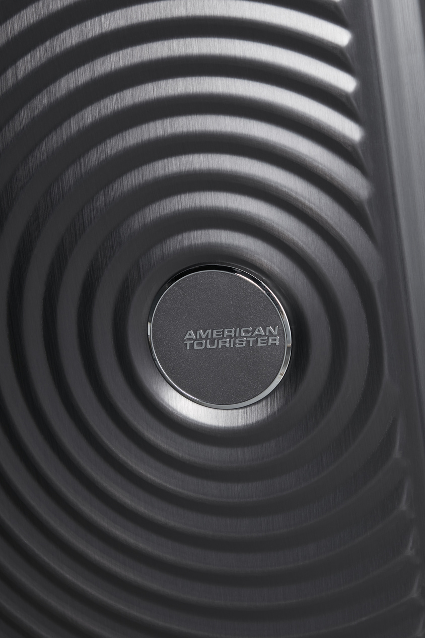 Walizka kabinowa American Tourister Soundbox Alu 55cm Brushed Anthracite