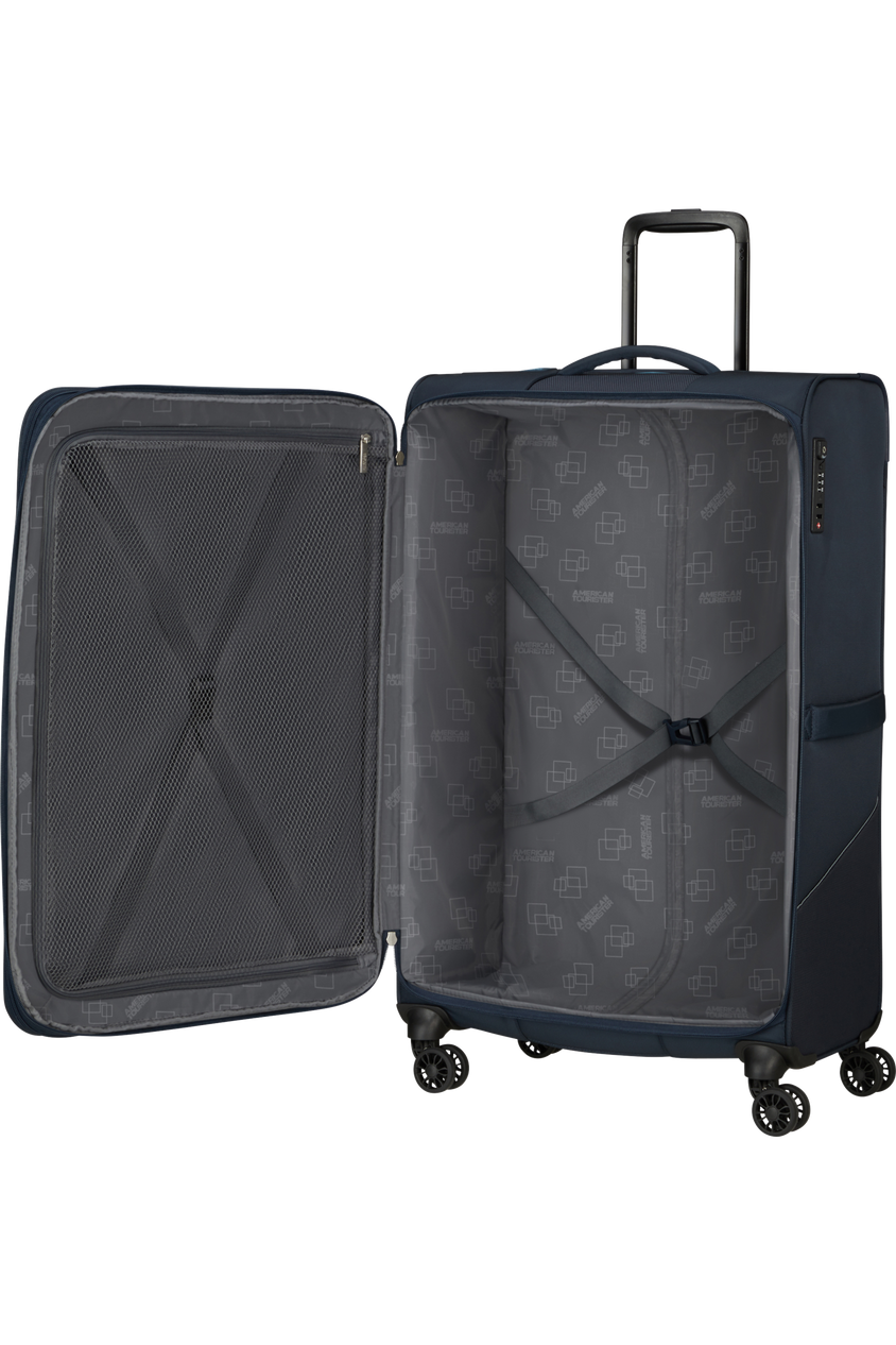 Walizka American Tourister Summerride 80cm powiększana granatowa
