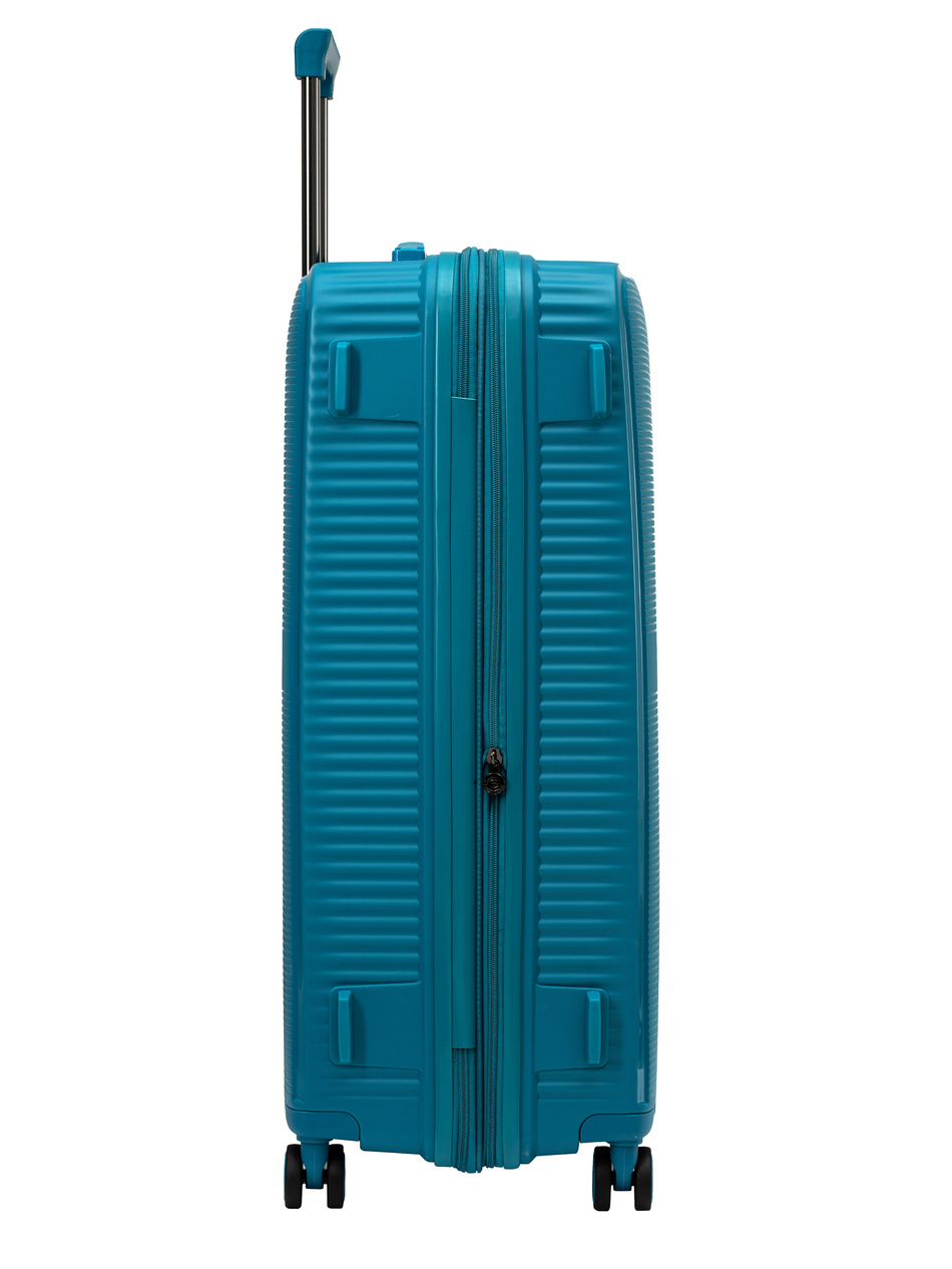 Walizka BLU MOONKY Altair 77cm niebieska powiększana