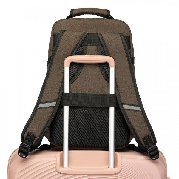 Plecak kabinowy Kono brązowy