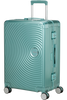 Walizka American Tourister Soundbox Alu 68cm turkusowa