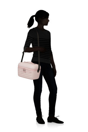 Kuferek Samsonite Stackd różowy