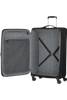 Walizka American Tourister Aerospin 80 cm powiększana czarna