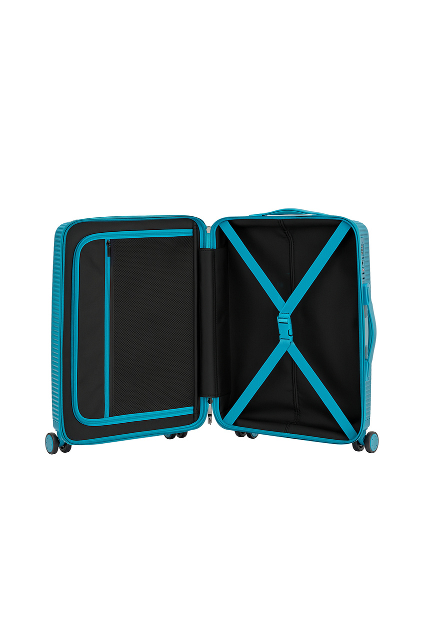 Walizka kabinowa BLU MOONKY Altair 55cm niebieska