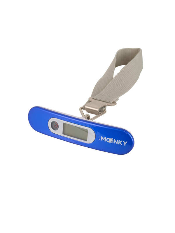 Waga bagażowa BLU MOONKY niebieska