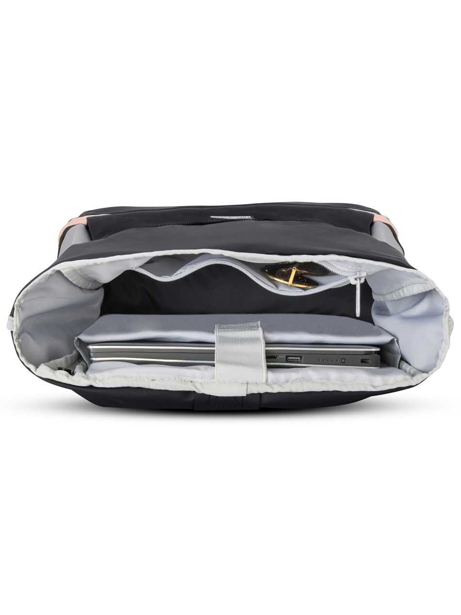 Plecak rolltop JOHNNY URBAN Allen Medium Black Rose