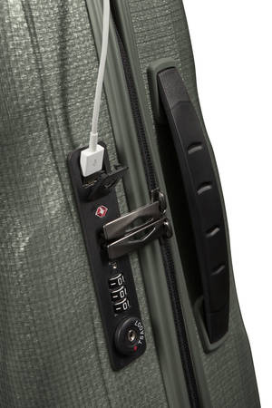 Walizka Samsonite C-Lite 55cm zielona