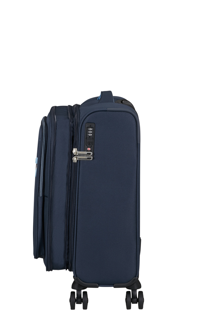 Walizka kabinowa American Tourister Cloudrider 55cm powiększana granatowa