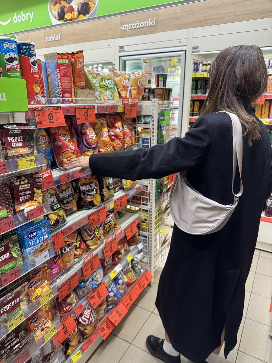 Torebka na ramię BLU MOONKY One-Two Moon beżowa