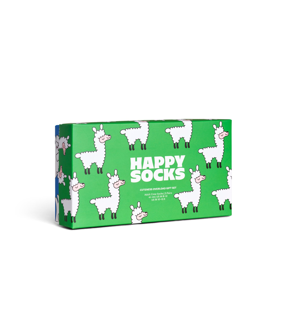 Zestaw prezentowy 3 par skarpetek Happy Socks Animals 41-46