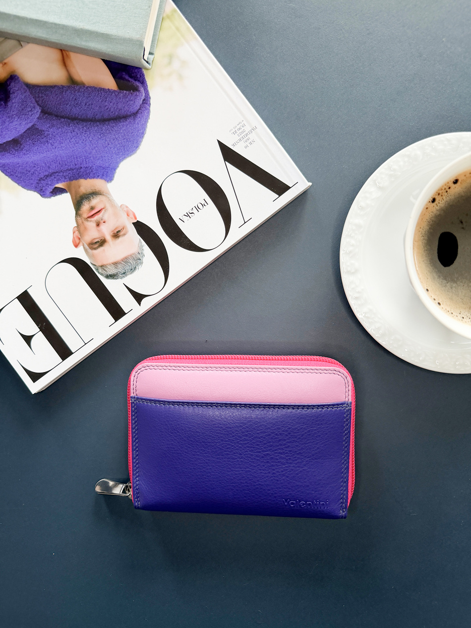 Portfel damski Valentini New Colors 410 fioletowy