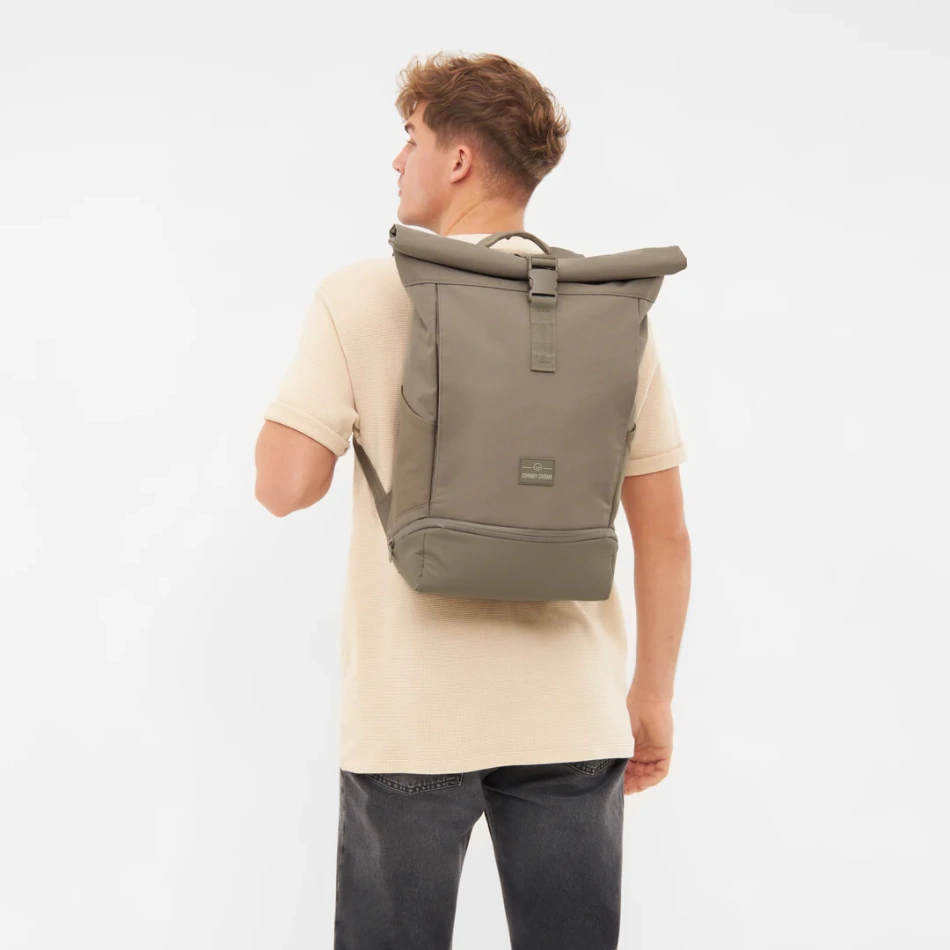 Plecak rolltop JOHNNY URBAN Allen Medium Desert Grey