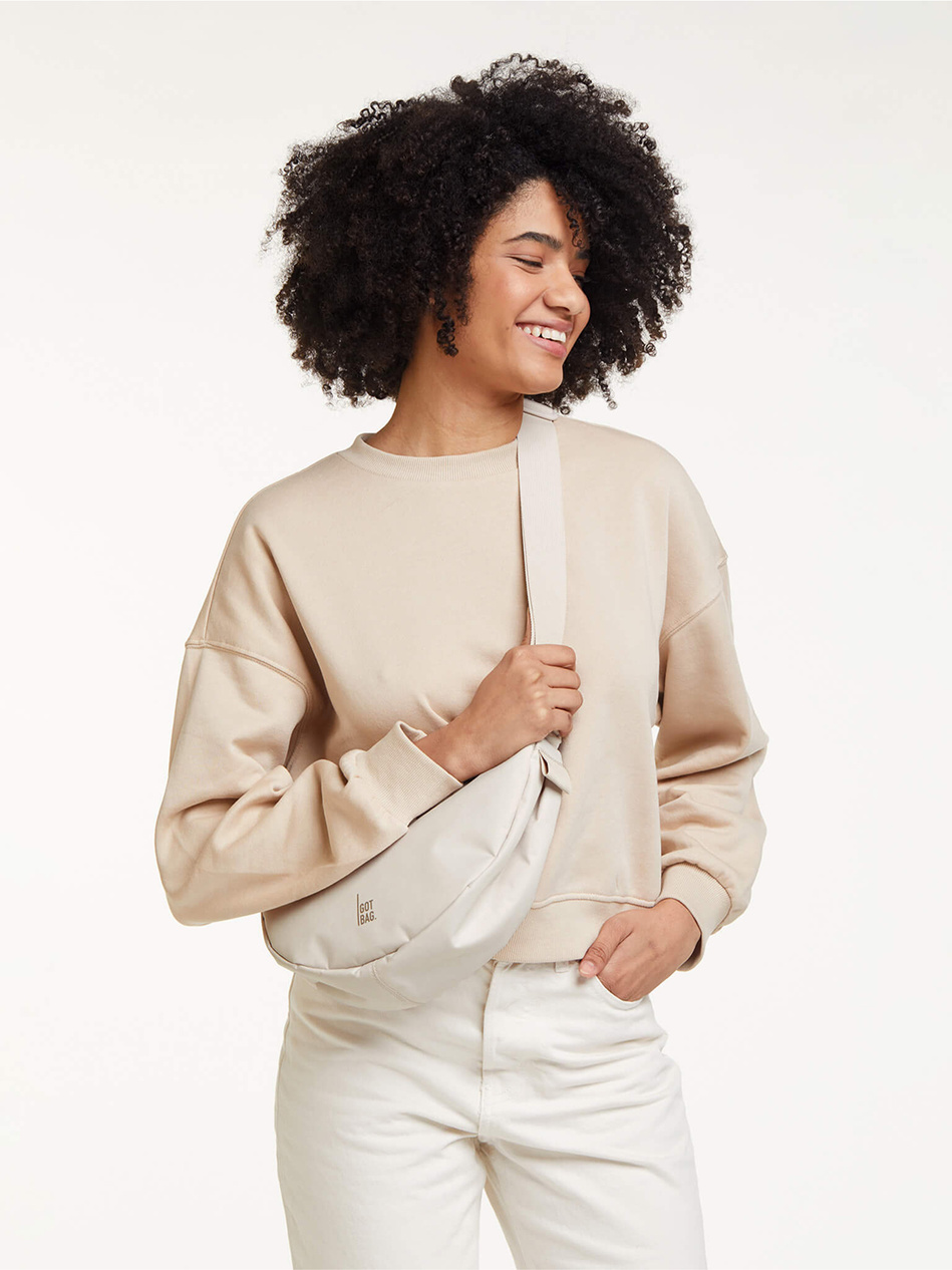 Torebka na ramię Got Bag Moon Bag Small Monochrome soft shell