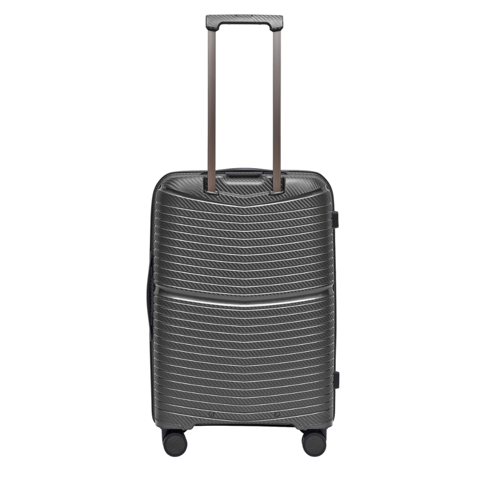 Walizka BLU MOONKY Charon 66cm szara powiększana