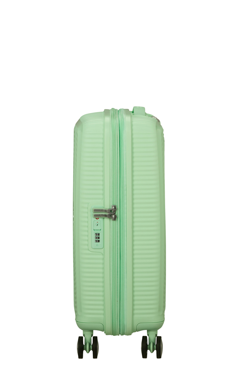 Walizka kabinowa American Tourister Soundbox 55cm powiększana Pastel Green
