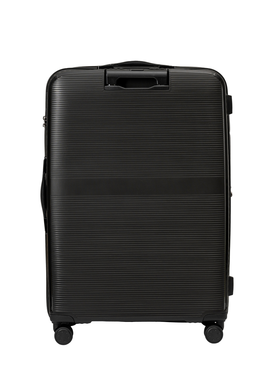 Walizka BLU MOONKY Altair 77cm czarna powiększana