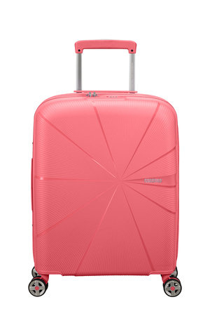 Walizka kabinowa American Tourister Starvibe 55cm powiększana różowa
