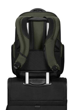Plecak na laptopa Samsonite PRO-DLX 6 15.6" powiększany zielony