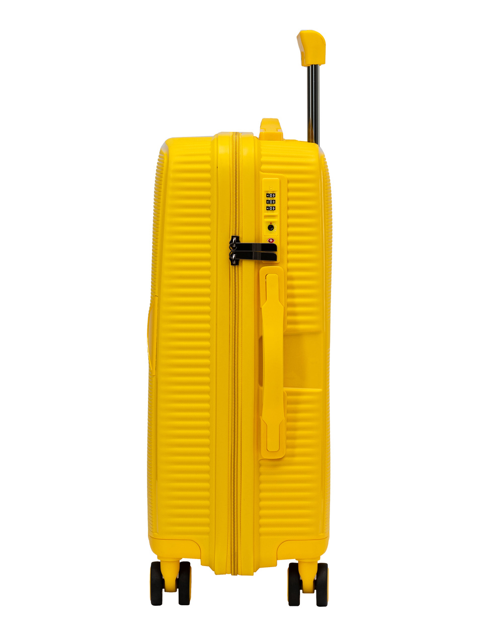 Walizka kabinowa BLU MOONKY Altair 55cm żółta