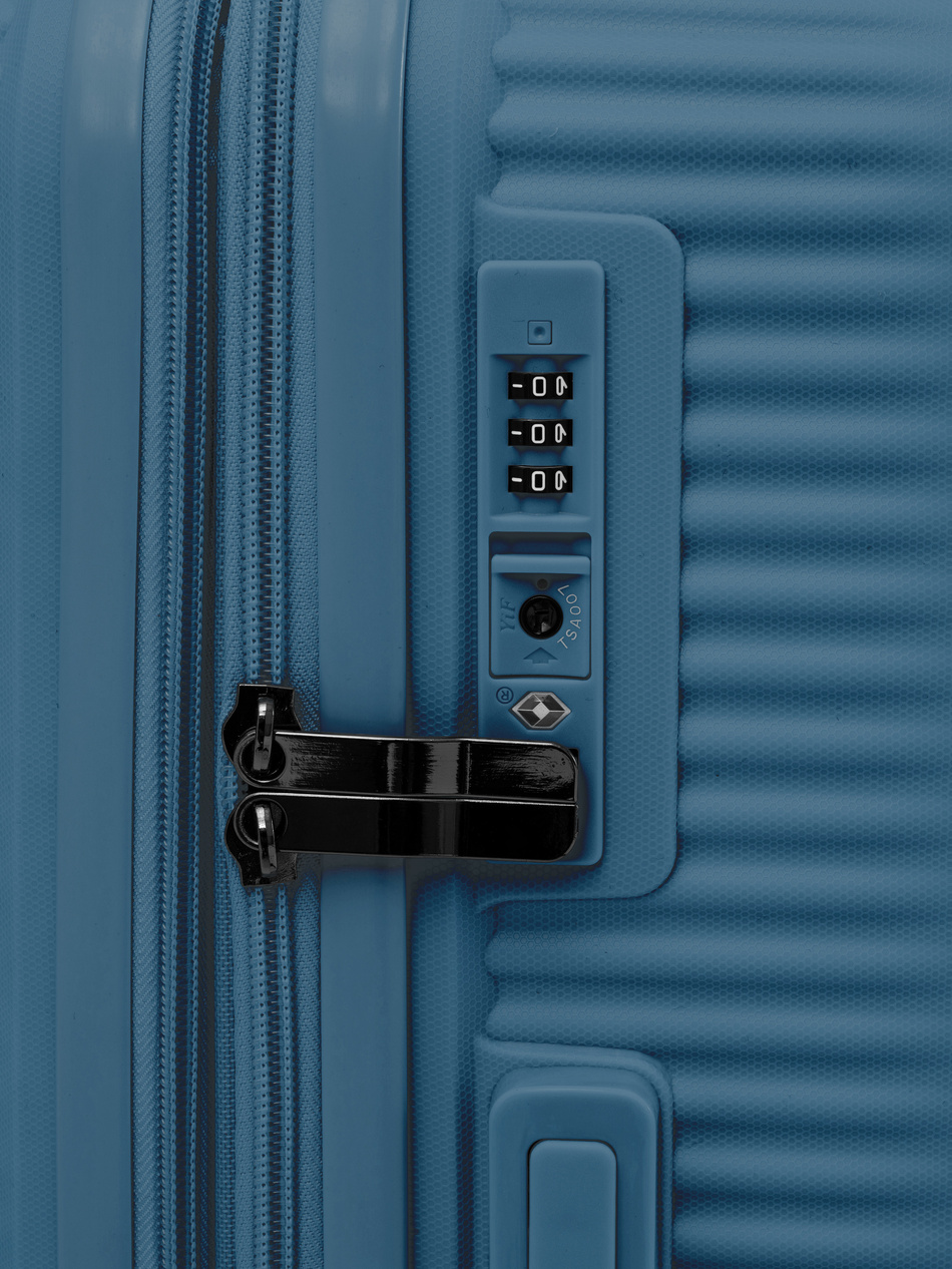 Walizka BLU MOONKY Altair 66cm powiększana Digital Denim