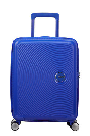 Walizka kabinowa American Tourister Soundbox 55cm powiększana Cobalt Blue