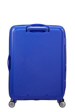 Walizka American Tourister Soundbox 67cm powiększana niebieska