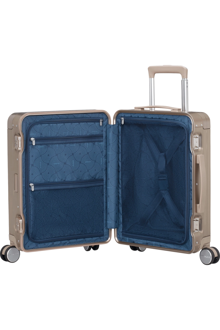 Walizka kabinowa American Tourister Soundbox Alu 55cm Bronze