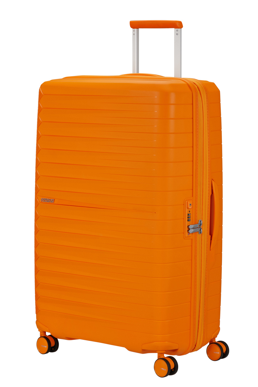 Walizka American Tourister Fastforward 78cm powiększana pomarańczowa