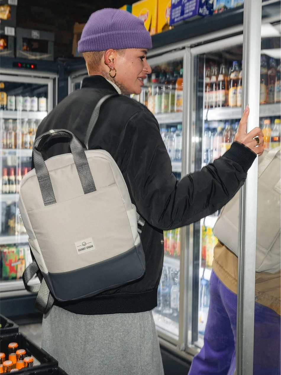 Plecak JOHNNY URBAN Jona Medium sand-grey