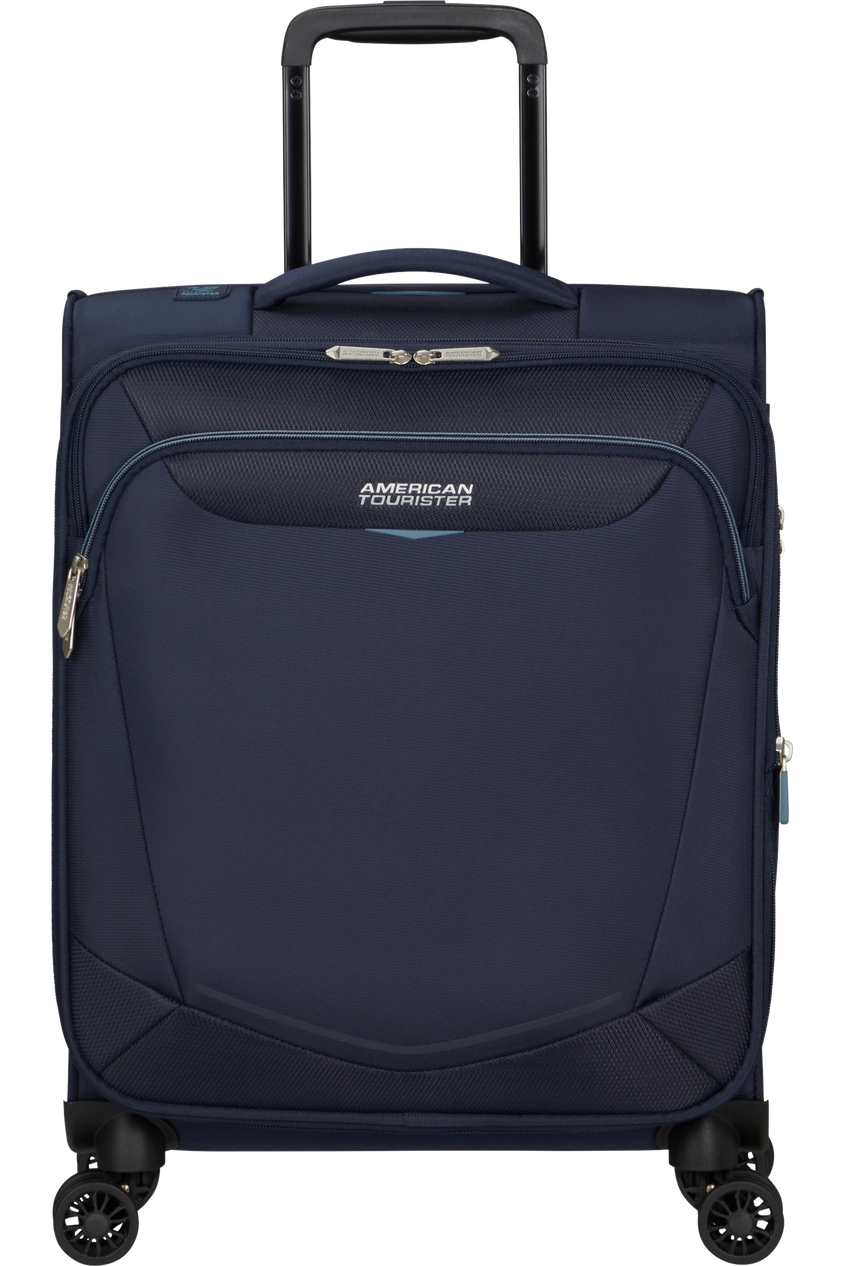 Walizka kabinowa American Tourister Summerride 55cm powiększana granatowa