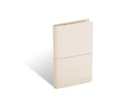 Etui na wizytówki Valentini Black & Red Diamond 677 beżowe