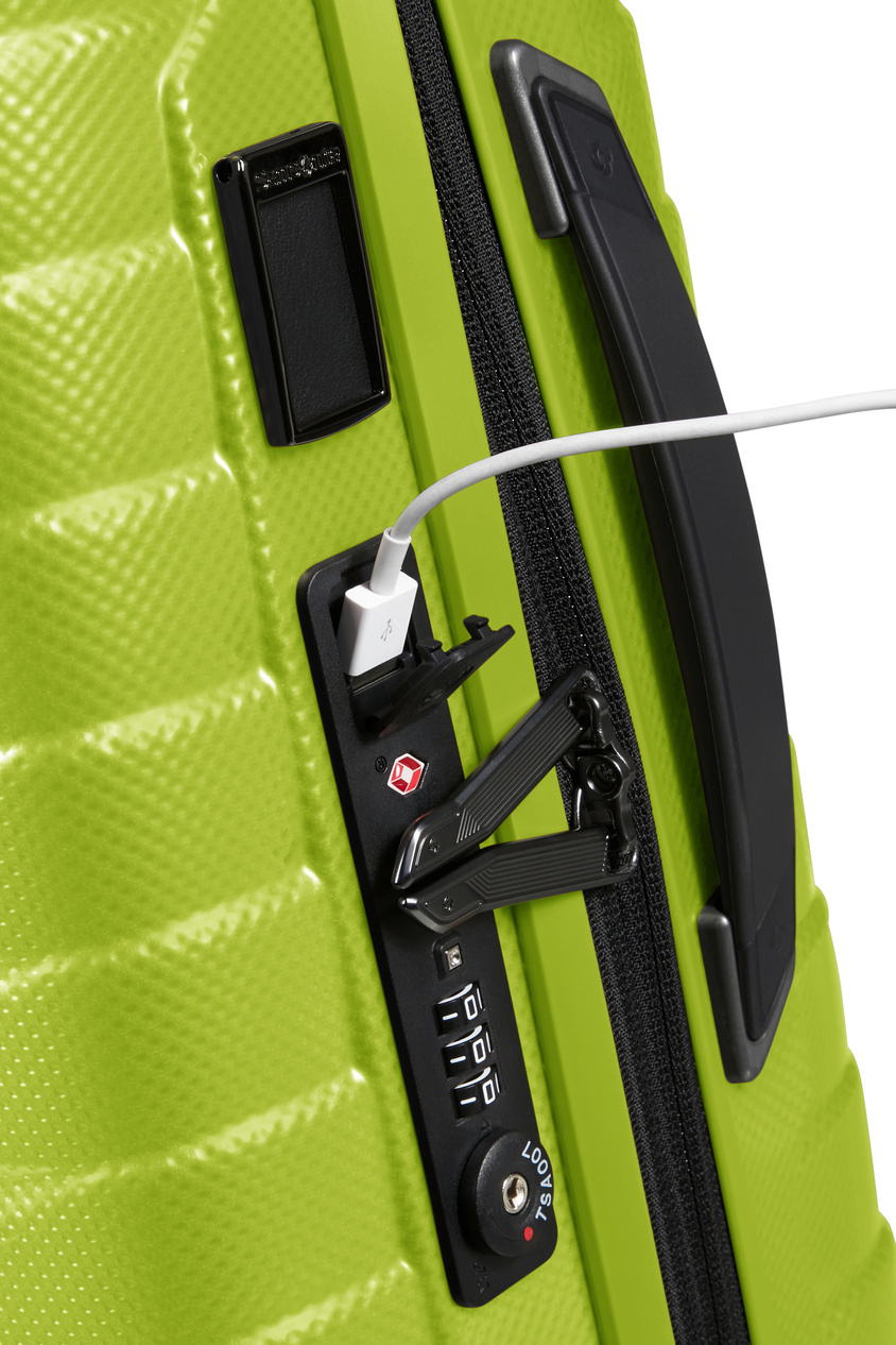 Walizka kabinowa Samsonite Proxis 55cm powiększana Lime