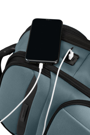 Plecak na laptopa Samsonite PRO-DLX 6 15.6" powiększany niebieski