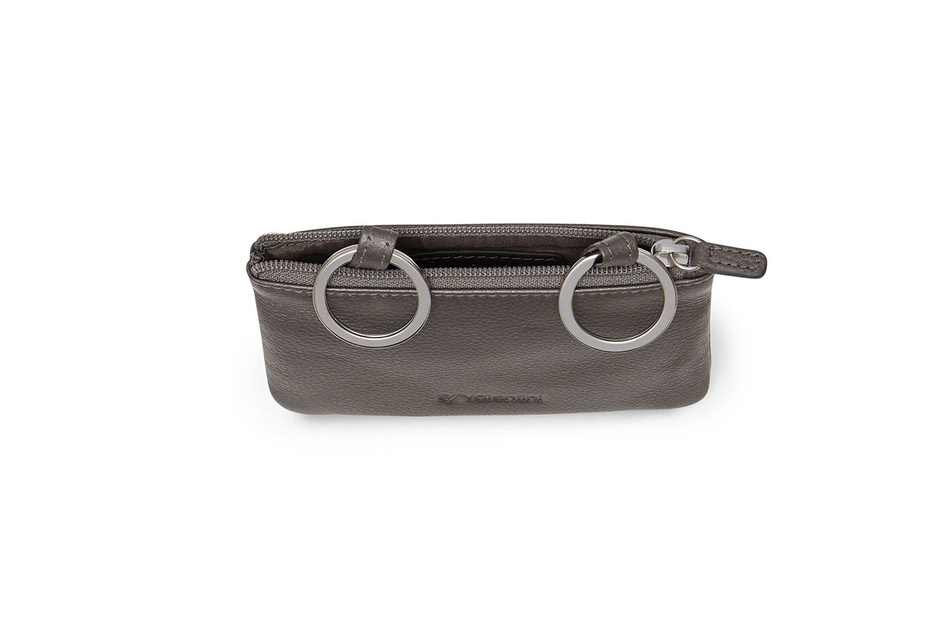 Etui na klucze Valentini Metallic 328 srebrne