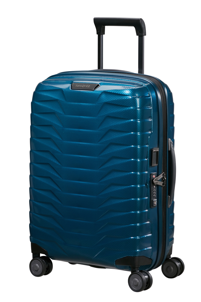Walizka kabinowa Samsonite Proxis 55cm powiększana niebieska