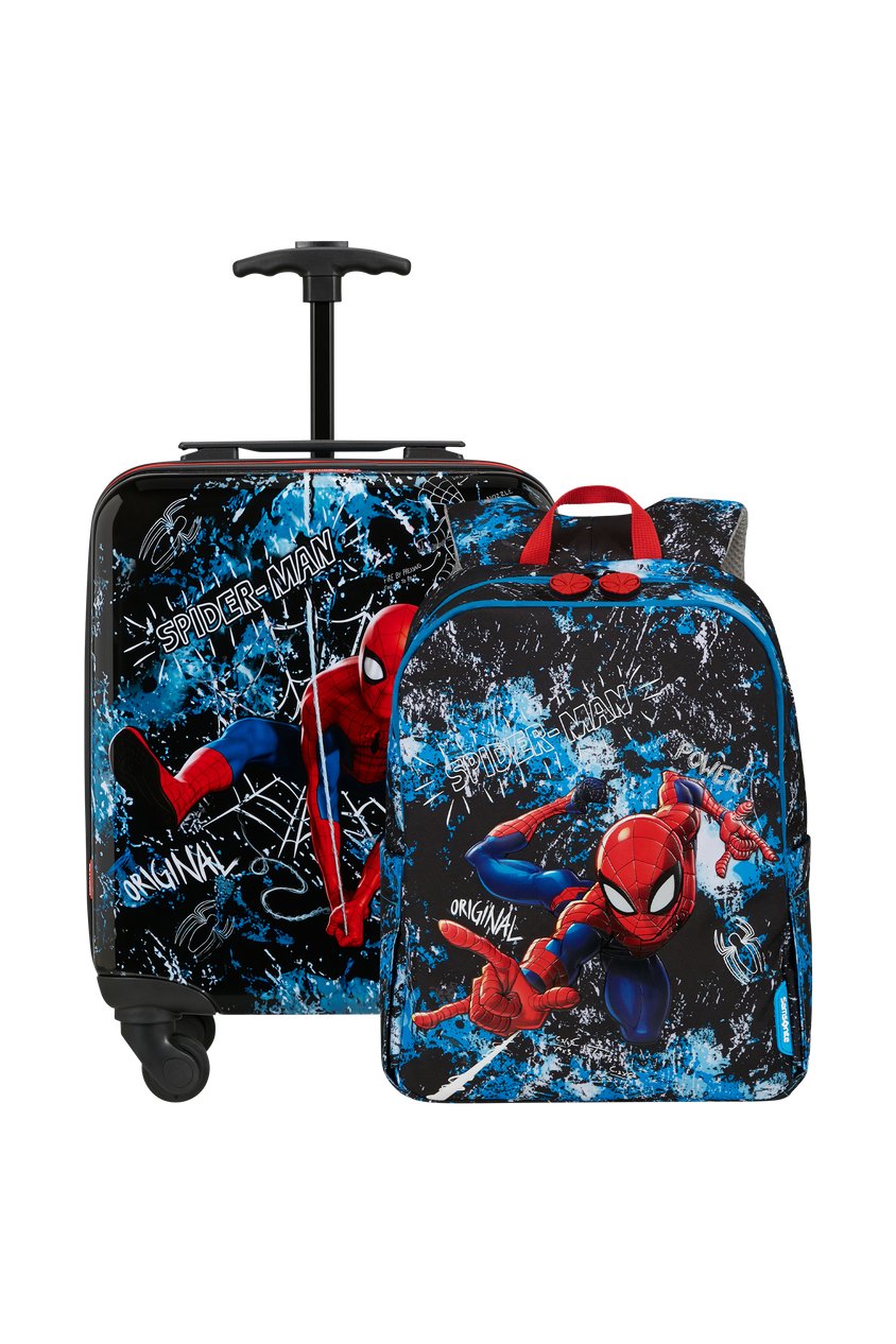 Zestaw walizka i plecak Samsonite spiderman mystery