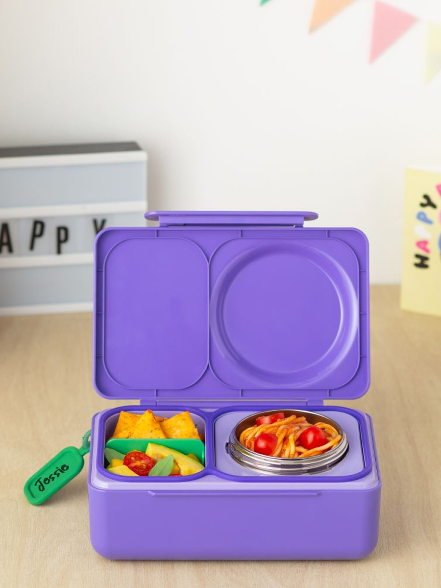 OmieBox UP Lunch Box Galaxy Purple