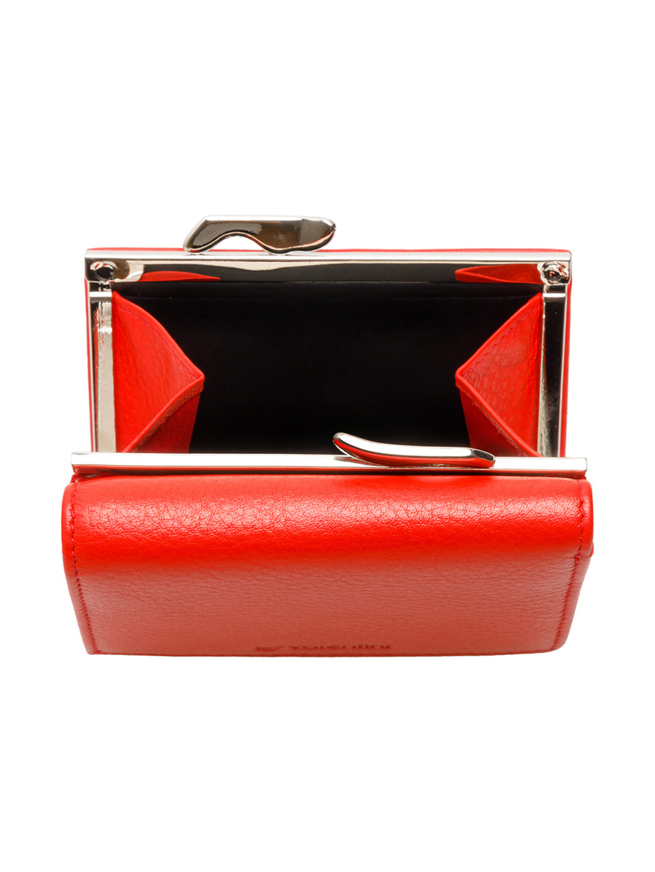 Portfel damski Valentini Metallic 446 czerwony