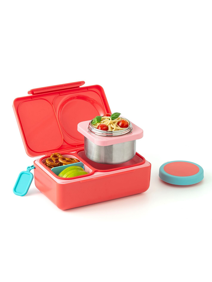 OmieBox UP Lunch Box Cherry Pink