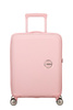 Walizka kabinowa American Tourister Soundbox 55cm powiększana Pastel Pink
