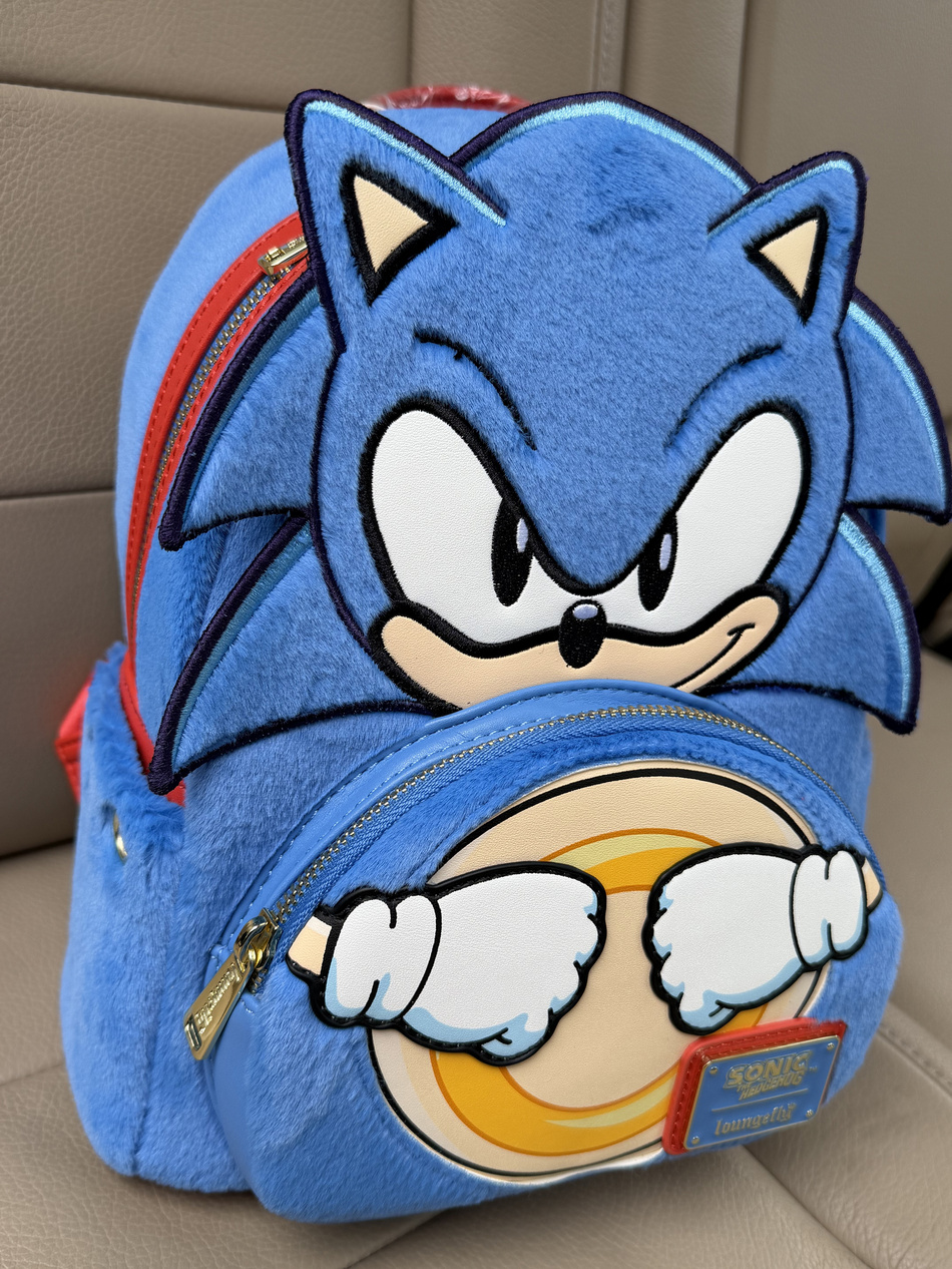 Plecak mały Loungefly Sega Sonic the Hedgehog