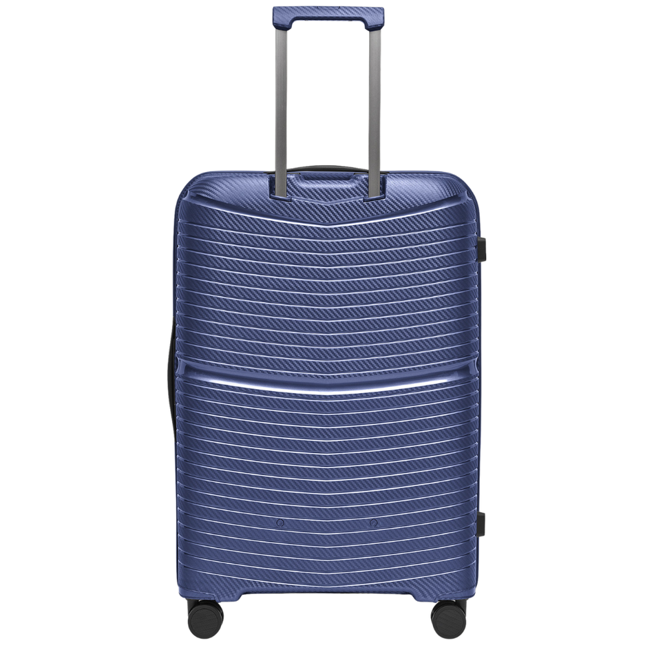 Walizka BLU MOONKY Charon 77cm granatowa powiększana